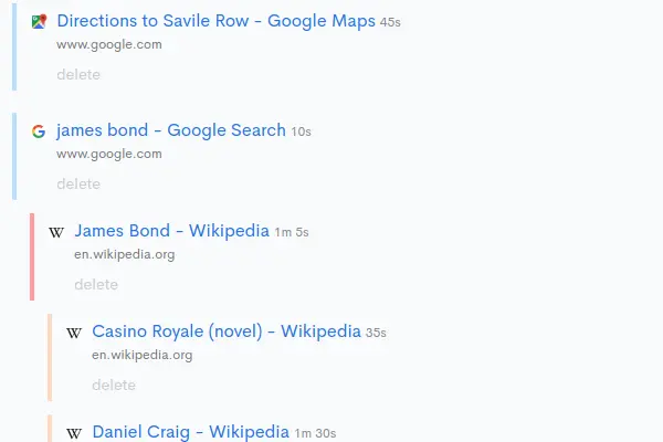 histre research history feature
